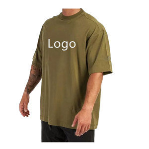 Camiseta de Corte Regular para Hombre, 100% Algodón, 220 Gramos, Hombros Caídos, Estilo Urbano Personalizado, Alta Calidad, Ecológica, Transpirable y a la Moda - Product Image 6