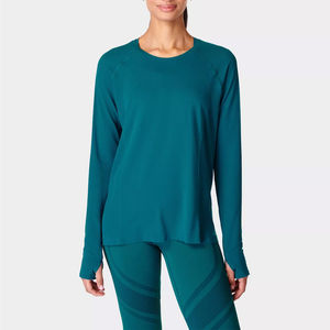 Camisetas de Manga Larga para Mujer, de Secado Rápido, Ecológicas, de Verano, de Primera Calidad, al por Mayor, Ajustadas, de Lona, Anti-UV - Product Image 3