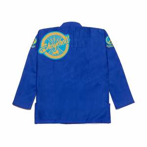 ชุดฝึก Jitsu ผ้าฝ้าย100% ชุดฝึกกิแบบใหม่โลโก้ตามสั่งความสดใสออกแบบได้ตามต้องการ - Product Image 2