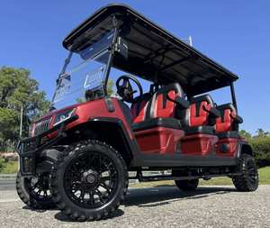 Carrito de Golf Eléctrico D5-MAVERICK 4 GT4 de 4 Asientos, Homologado para Calle, 6.3kW, 50 Millas de Autonomía, Suministro Directo del Fabricante - Product Image 1