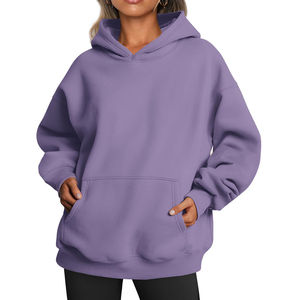 Sudadera con Capucha de Alta Calidad para Mujer, 100% Algodón, Transpirable, Ligera, con Impresión de Logotipo Personalizado Disponible, Talla XS, OEM - Product Image 6