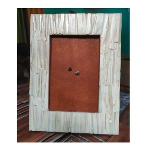 Cadres photo en bois attrayants forme ovale pour décoration de table à la maison cadre photo multi occasion pour cadeau d'anniversaire - Product Image 4