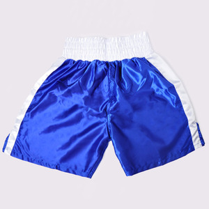 High Quality Factory Wholesale <b>Elastic</b> <b>Waist</b> 100% Polyester Breathable Plain Stretchy Fight MMA Kick Boxing <b>Shorts</b> Hot <b>Shorts</b> - Product Image 2