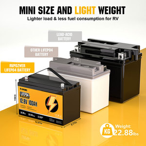 Chu kỳ sâu lưu trữ 12V 24V 48V Volt pin Lithium ion gói Lithium 100Ah LiFePO4 sắt Phosphate Pin 100Ah Pin - Product Image 6