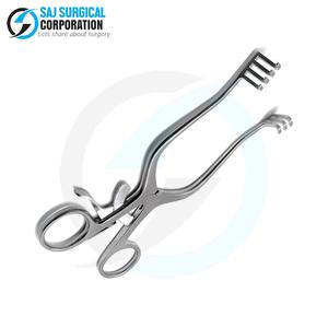 Rétracteur ouest en acier inoxydable avec traitement de surface mat non éblouissant Durable réutilisable pour une microchirurgie à réflexion de lumière réduite - Product Image 2