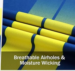 Maillot de football OEM personnalisé à séchage rapide pour hommes maillots de football d'entraînement de qualité supérieure pour enfants ensemble de noms d'équipe imprimés par sublimation - Product Image 3