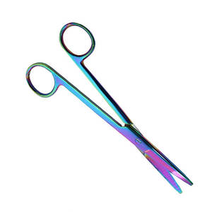 Venta directa de fábrica más vendida, tijeras rectas Mayo/colores multicapa, cirugía médica, tijeras Mayo - Product Image 5