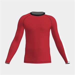 Oem Blank Gym Rashguard impreso camisa de compresión de manga larga Mma logotipo personalizado poliéster sublimación Rash Guard para hombres - Product Image 2