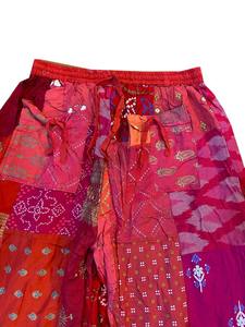 กางเกงฮิปปี้เย็บปะติดปะต่อกัน, กางเกงฮาเร็ม Joggers แพทช์ Boho พร้อมกระเป๋าทุกฤดูกาลขายส่งกางเกงฤดูร้อนสตรีและบุรุษ - Product Image 5