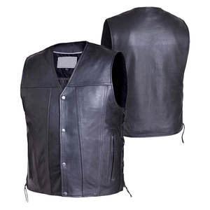 Super Quality Pakistani Breathable Plus Size <b>Men's</b> <b>Leather</b> Vests & <b>Waistcoats</b> From Pakistan by WS INTERNATIONAL - Product Image 3