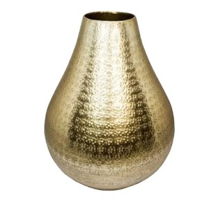Luxe métal laiton fleur Vase ensemble moderne Simple Design décor à la maison Transparent verre fer en bois Table Vase mariages fêtes - Product Image 4