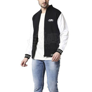 Automne hiver porter séchage rapide hommes fermeture éclair Letterman veste d'hiver meilleure qualité sur mesure hommes fermeture éclair Letterman veste d'hiver - Product Image 4