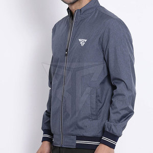 Premium Quality Top Selling Men's Bomber Jacket <b>Stand</b> Collar Windproof Light <b>Weight</b> Stylish Breathable Customizable - Product Image 2