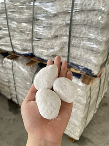 BEST QUALITY POLISHED GREY & WHITE PEBBLE <b>STONE</b> FROM VIETNAM FOR IMPORT USE COBBLES & PEBBLES - Product Image 5