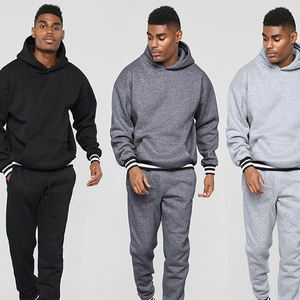 Survêtement athlétique à capuche pour homme Survêtement pour homme Survêtement 2 pièces Ensembles de survêtements Sweat à capuche décontracté Jogging Costumes athlétiques Survêtement - Product Image 1