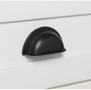 Matte black stylish drawer cabinet <b>pull</b> <b>handle</b> for home kitchen office furniture hardware <b>door</b> drawer wardrobe cabinet <b>handle</b> - Product Image 2