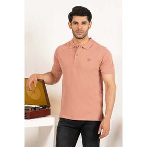 AUSTIN Men's Summer for Polo T-<b>Shirt</b> 100% Polyester Breathable Dark-Colored Solid Pattern <b>Waffle</b> Knitted Short Length Xl 6xl - Product Image 2