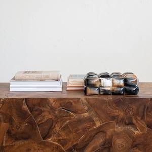 Caja de Almacenamiento y Exhibición de Joyería Hecha a Mano con Cuerno de Búfalo, Ecológica y Religiosa - Product Image 3