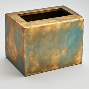 Boîte à mouchoirs en métal de luxe design, fabriquée à la main et durable, design personnalisable, style moderne pour des intérieurs esthétiques et un confort quotidien - Product Image 4