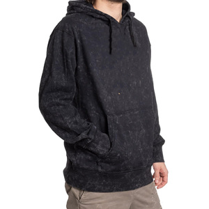 Retro Washed Hoodies Custom Embroidery Manufacturer High Quality Winter 100% Cotton Men Vintage Washed Distressed cotton <b>blended</b> - Product Image 2