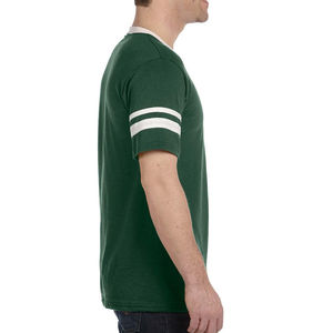 Nuevo diseño de cuello en V camisetas de los hombres personalizados al por mayor camisetas de cuello en V con precios baratos para los hombres camisetas de alta calidad servicio OEM - Product Image 5