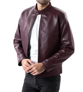 แจ็คเก็ตแฟชั่นสไตล์ไฮสตรีทสำหรับผู้ชายปี 2026 หนังวัวแท้ กันน้ำ ดีไซน์ทันสมัย ขายดีที่สุด สีสันปรับแต่งได้ตามต้องการ - Product Image 1