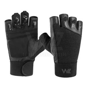 Guantes de Gimnasio de Cuero sin Dedos para Levantamiento de Pesas y Entrenamiento Físico 2026 - ¡Gran Oferta! - Product Image 1