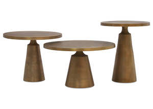 Mesa auxiliar artesanal de latón vintage, decoración artesanal para el hogar con varios acabados disponibles a precio mayorista - Product Image 6