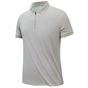 Camisas de Manga Corta para Hombre, Personalizadas con Logotipo ODM, Estilo Casual Elegante para Verano, con Cierre, Transpirables, Tejidas en Poliéster y Algodón - Product Image 5