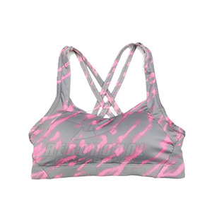 Sujetador deportivo de alta calidad para mujer Spandex / Nylon Sujetador deportivo para mujer Sujetador deportivo sin costuras para mujer - Product Image 2