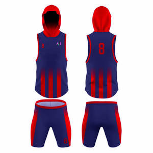 Ensemble de maillot et short de compression 7v7 tendance, 100% polyester, respirant, séchage rapide, coutures renforcées, personnalisable - Product Image 1