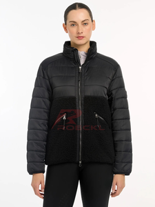Veste d'équitation pour femmes OEM vente en gros nylon de compétition équestre à séchage rapide extensible imperméable respirant confort - Product Image 5