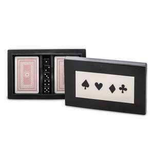 Boîte de rangement en bois pour cartes de poker et dés, prix de gros, support OEM - Product Image 1