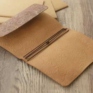 Étui de protection en cuir robuste et confortable, anti-odeur, personnalisé, pour carnet A5, pochette pour journal, support de carnet rechargeable pour - Product Image 5