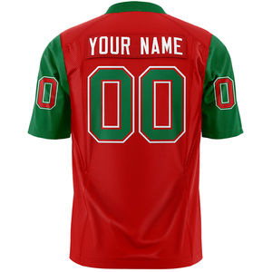 Uniforme de Fútbol Americano Personalizado para Niñas, 175GSM, Poliéster, Impresión por Sublimación, Ropa Deportiva para Entrenamiento y Partidos Juveniles - Product Image 4