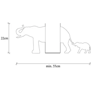 Zahid exporte des recettes en métal Durable fabriqué à la main support de livre Sculpture de cuisine pour bureau Jungle décor grande cuisine bureau - Product Image 4