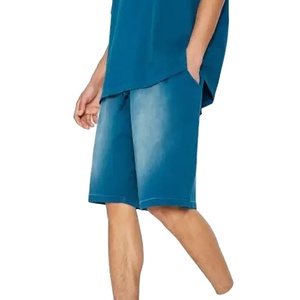 Pantalones cortos de lavado ácido para hombre más vendidos, tela ligera y de secado rápido, hechos a medida con múltiples bolsillos transpirables y patrón sólido - Product Image 1