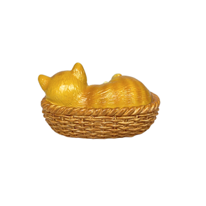 Vietstyle Atelier Résine À La Main Chat Berceau Sculptures pour Bureau Décor Vietnam Décor À La Maison Figurines - Product Image 6