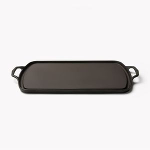 Elegant Galvanized <b>Black</b> <b>Serving</b> <b>Tray</b> with Handmade Design Perfect for Weddings Kitchenware and Stylish Home Decor - Product Image 4