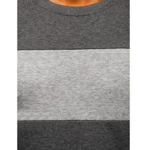 Vente en gros de sweatshirts OEM de couleur unie, dernière conception, pour hommes, sweatshirts à manches longues et col rond, hiver, pour hommes Service OEM - Product Image 3