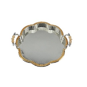 Wedding Party Tabletop Decorative Catering <b>Tray</b> For Food Dessert Fast Food Server <b>Tray</b> <b>Tea</b> Coffee Server Food Salad And Fruit - Product Image 6