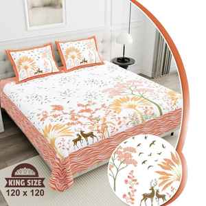 Juego de sábanas de algodón de calidad con estilo, 3 uds., estampado Floral sólido, estilo clásico, cómodo e ideal para regalar - Product Image 1