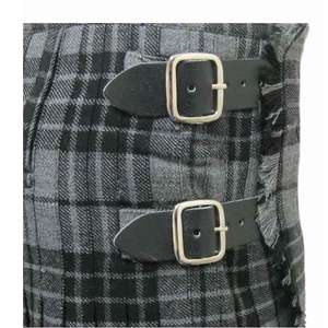 Modern <b>Grey</b> Watch Tartan 8Yard Kilt for Men Traditional Scottish Tartan <b>Fabric</b> Acrylic Kilt Custom Sizes Wholesale Available - Product Image 5