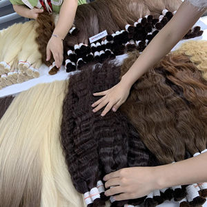 Extensiones de Cabello al Por Mayor, Fuertes y Sedosas, Doble Trama, 100 Gramos, Colores Oscuros, 12 Pulgadas - Product Image 1