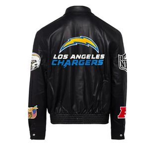 CHAQUETA COMPLETA DE PIEL LOS ANGELES CHARGERS - Product Image 2