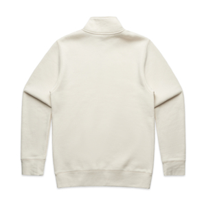 Sweat-shirts en coton mélangé anti-boulochage en gros avec col et fermeture éclair quart de tour, durables et parfaits pour les vêtements décontractés - Product Image 2