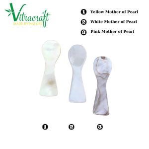 ช้อนคาเวียร์คลาสสิก ขนาด 6 ซม. ผลิตจากเปลือกหอยมุกหลากสี ช่วยให้สนุกกับคาเวียร์ได้เต็มที่ ของขวัญอันมีความหมาย - Product Image 2