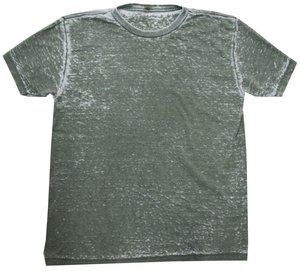 Camiseta vintage personalizada lavada con ácido para hombre, tejido de punto de algodón 100% de gran tamaño, diseño liso con logotipo personalizado - Product Image 1