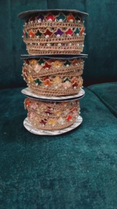 เข็มกลัดปักลูกไม้ที่ซับซ้อนสง่างามสำหรับตกแต่งเสื้อผ้าและเครื่องประดับแฟชั่น - Product Image 6