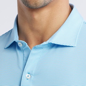 Coupe régulière formelle pour hommes de haute qualité pour T-Shirt avec conception personnalisée respirant Polyester/coton tricoté-Vente en gros - Product Image 4